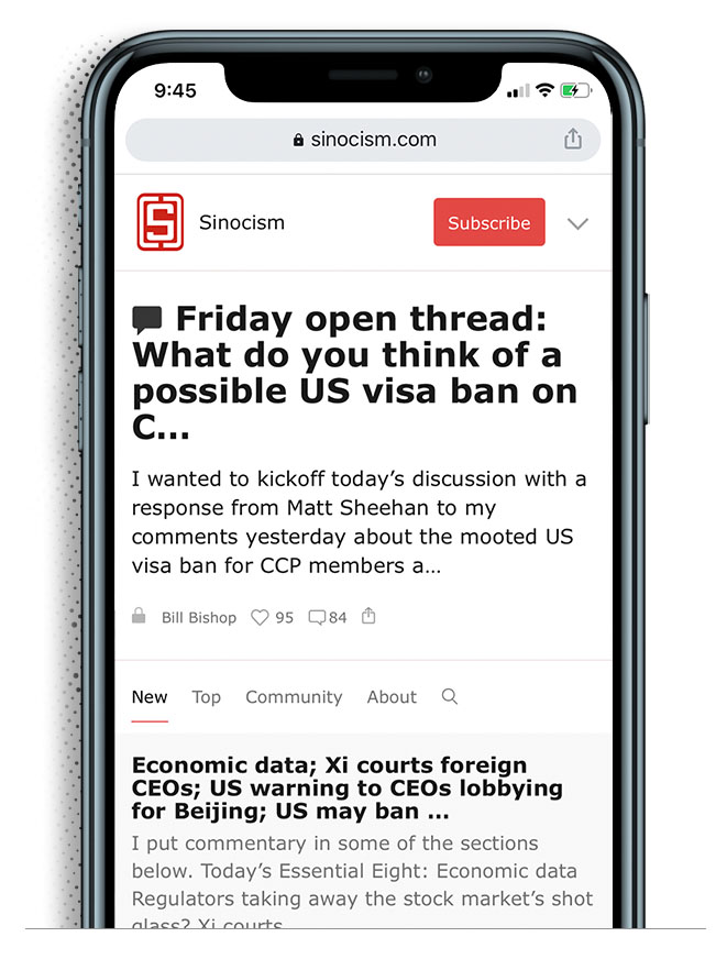 sinocism newsletter