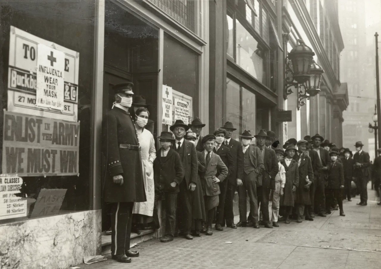 Spanish Flu, CA, 1918