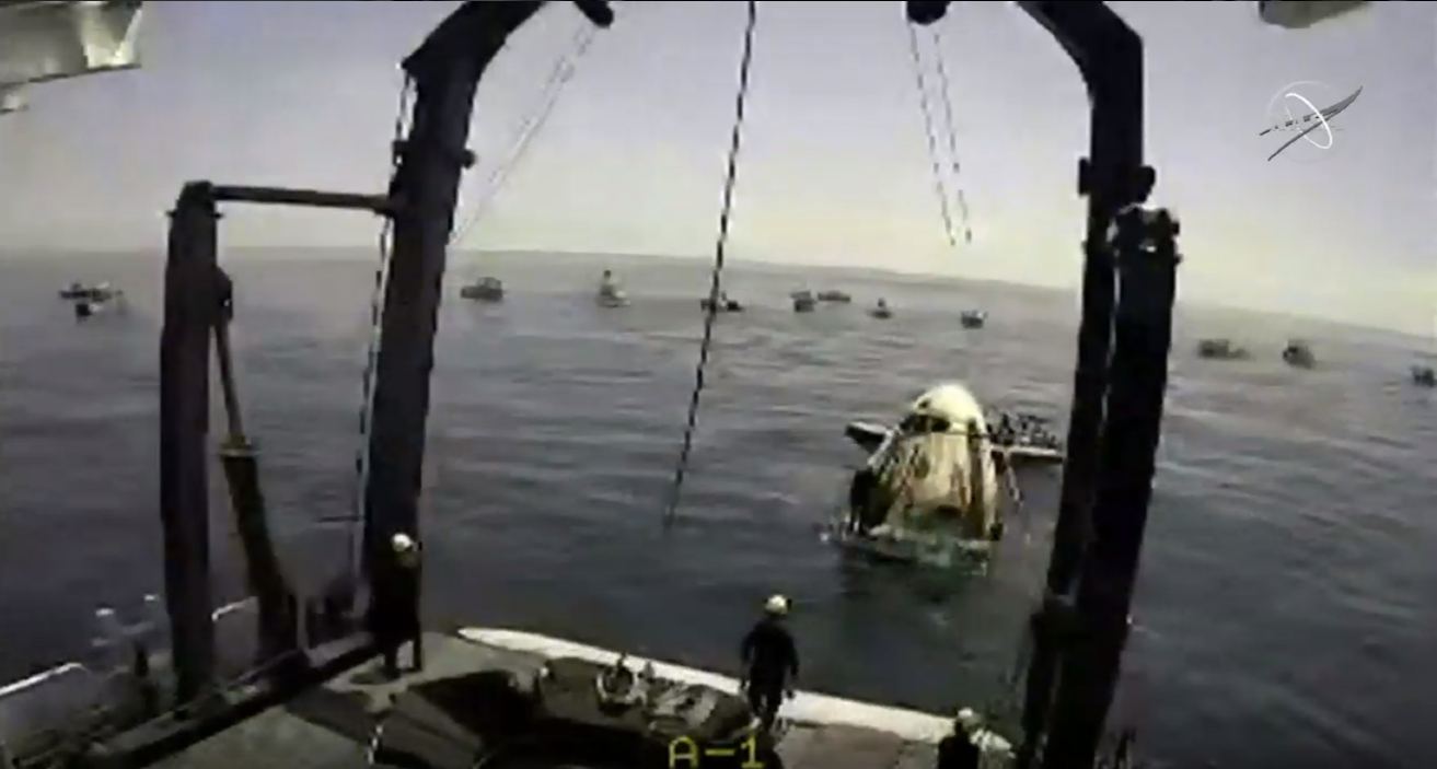 Crew Dragon retrieval
