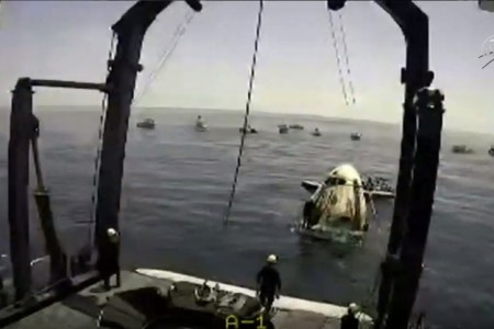 NASA Astronauts Return to Earth Safely on Crew Dragon