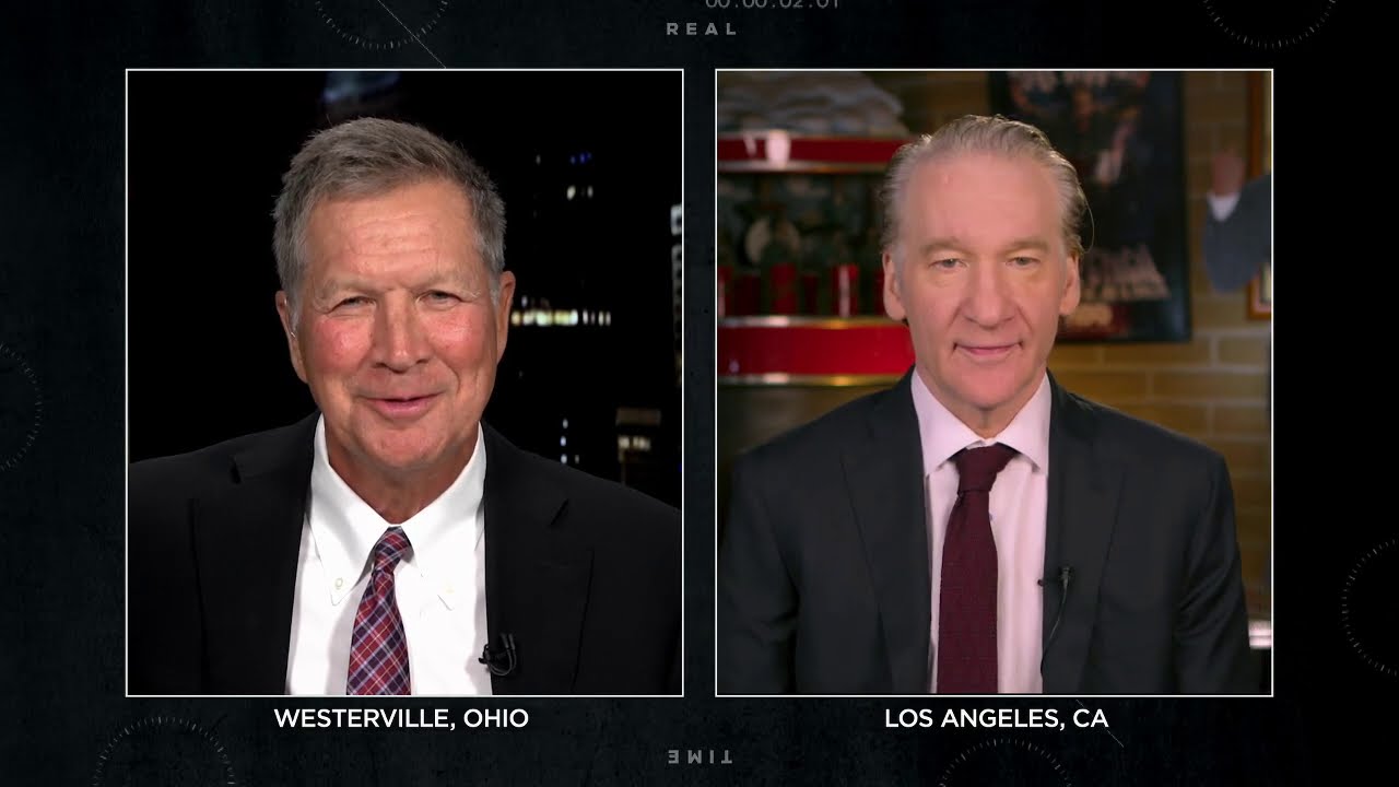 Bill Maher and John Kasich