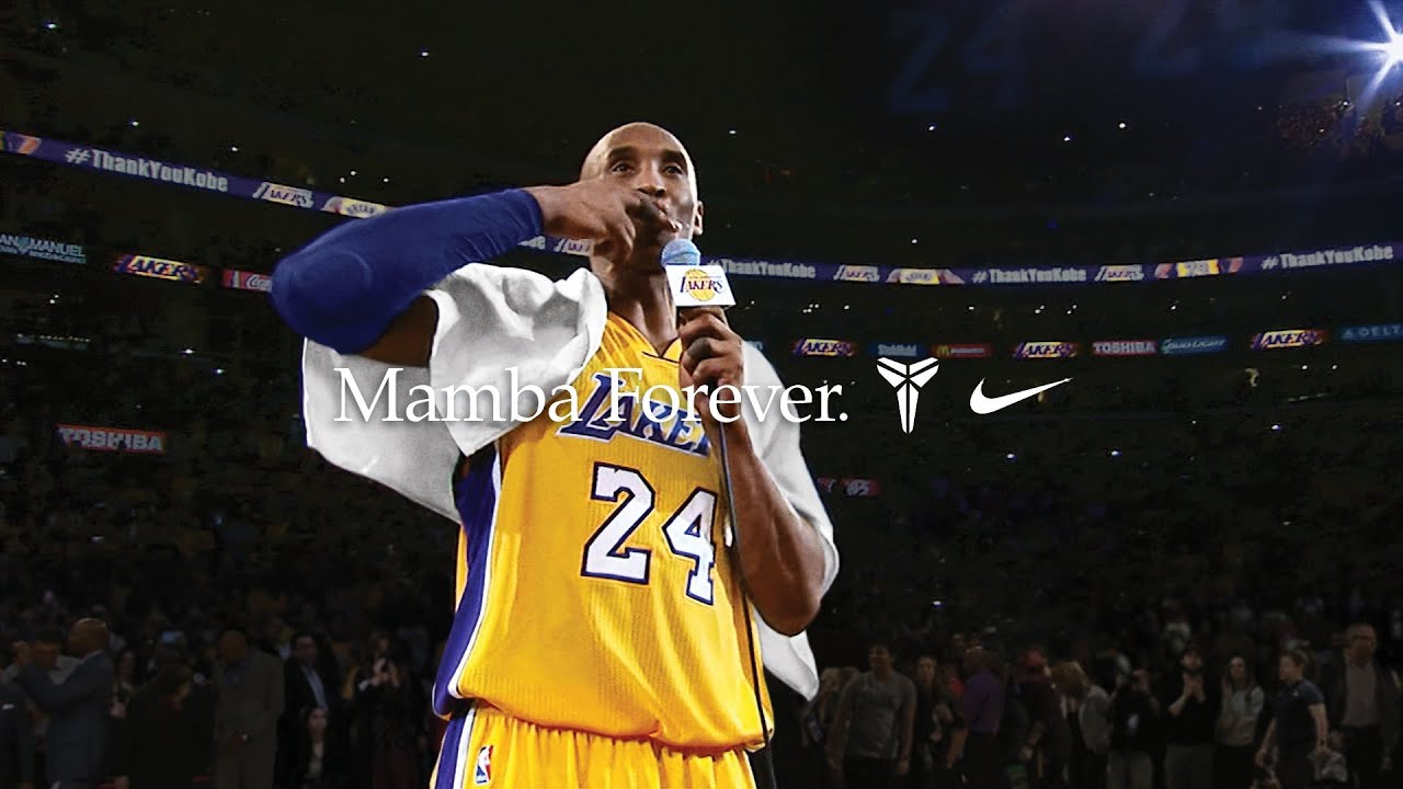 Still from "Mamba Forever" ad