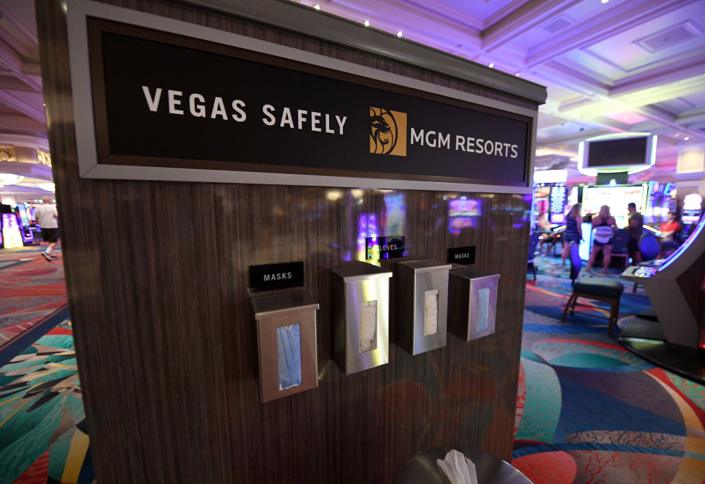 Nevada Casinos Reopen For Business After Closure For Coronavirus Pandemic