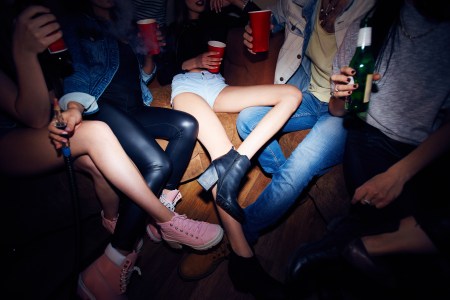 teens drinking