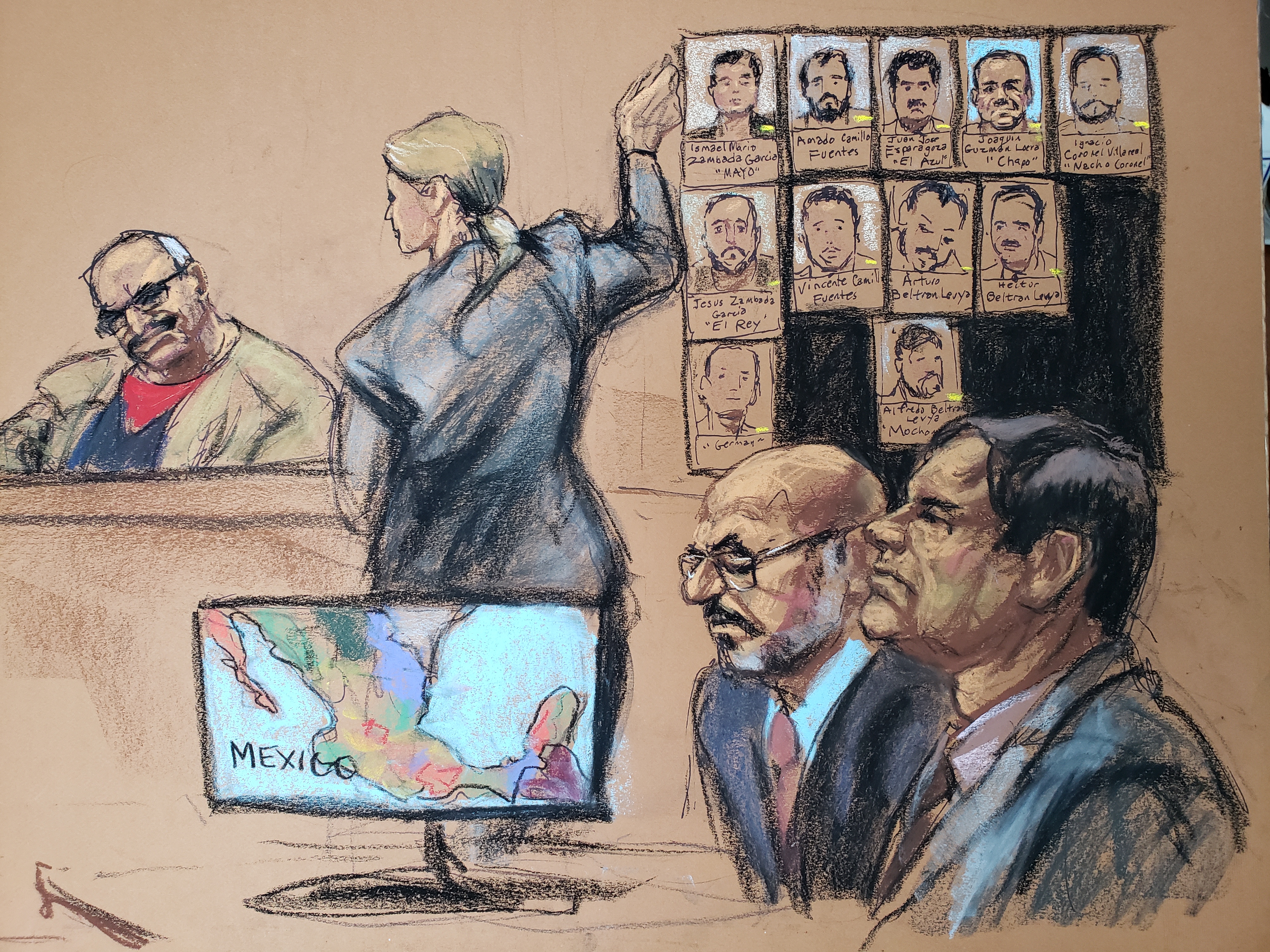 Jane Rosenberg - El Chapo sketch