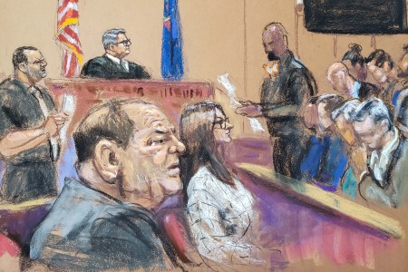 The Harvey Weinstein verdict, as drawn by Jane Rosenberg