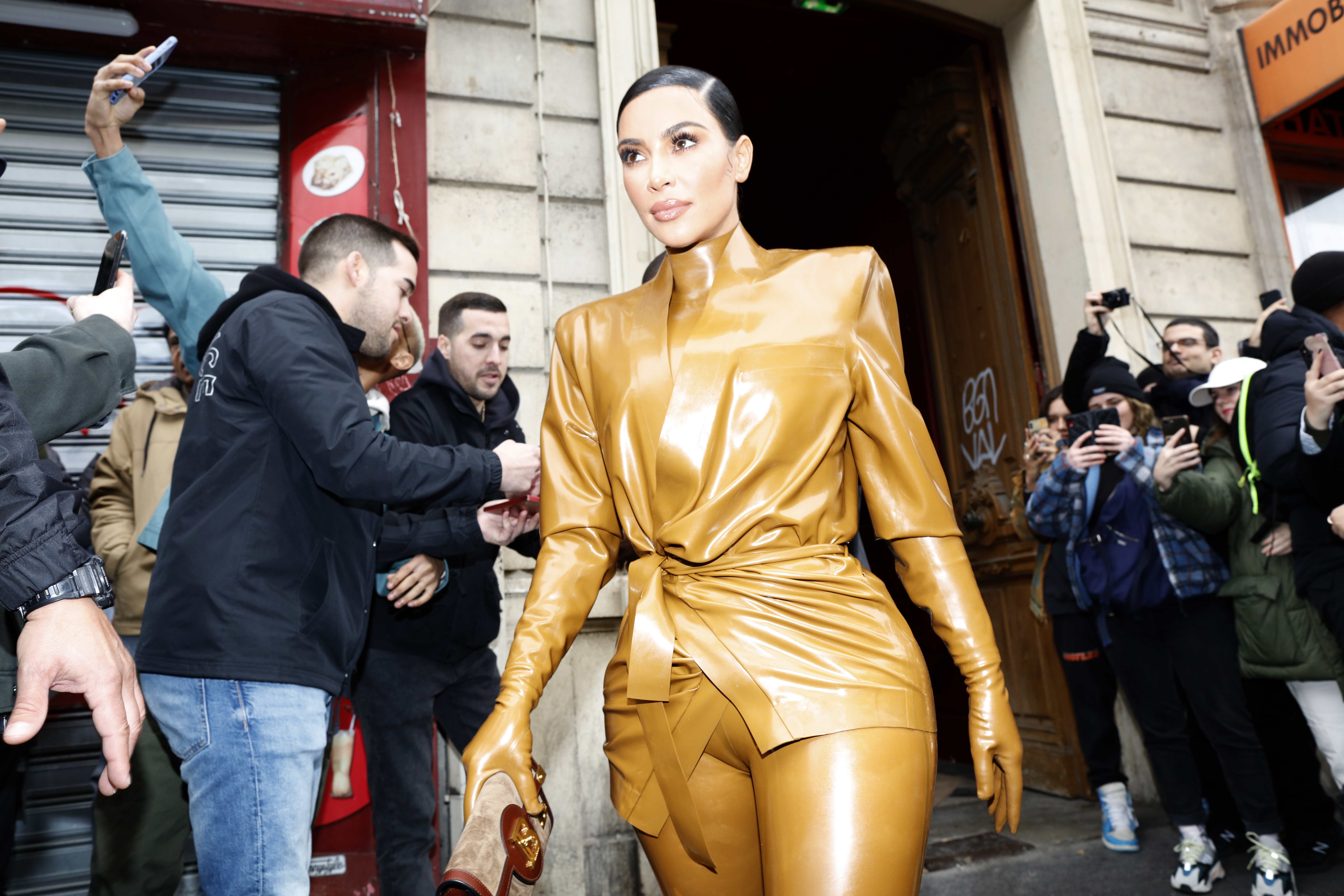 kim kardashian west in paris