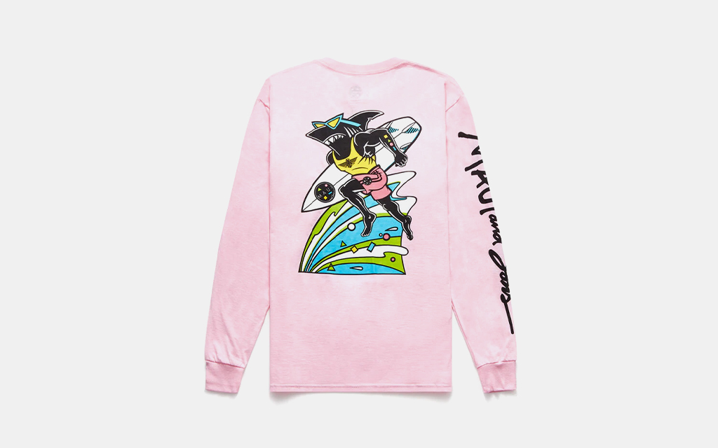 Maui & Sons Running Sharkman Long Sleeve T-Shirt