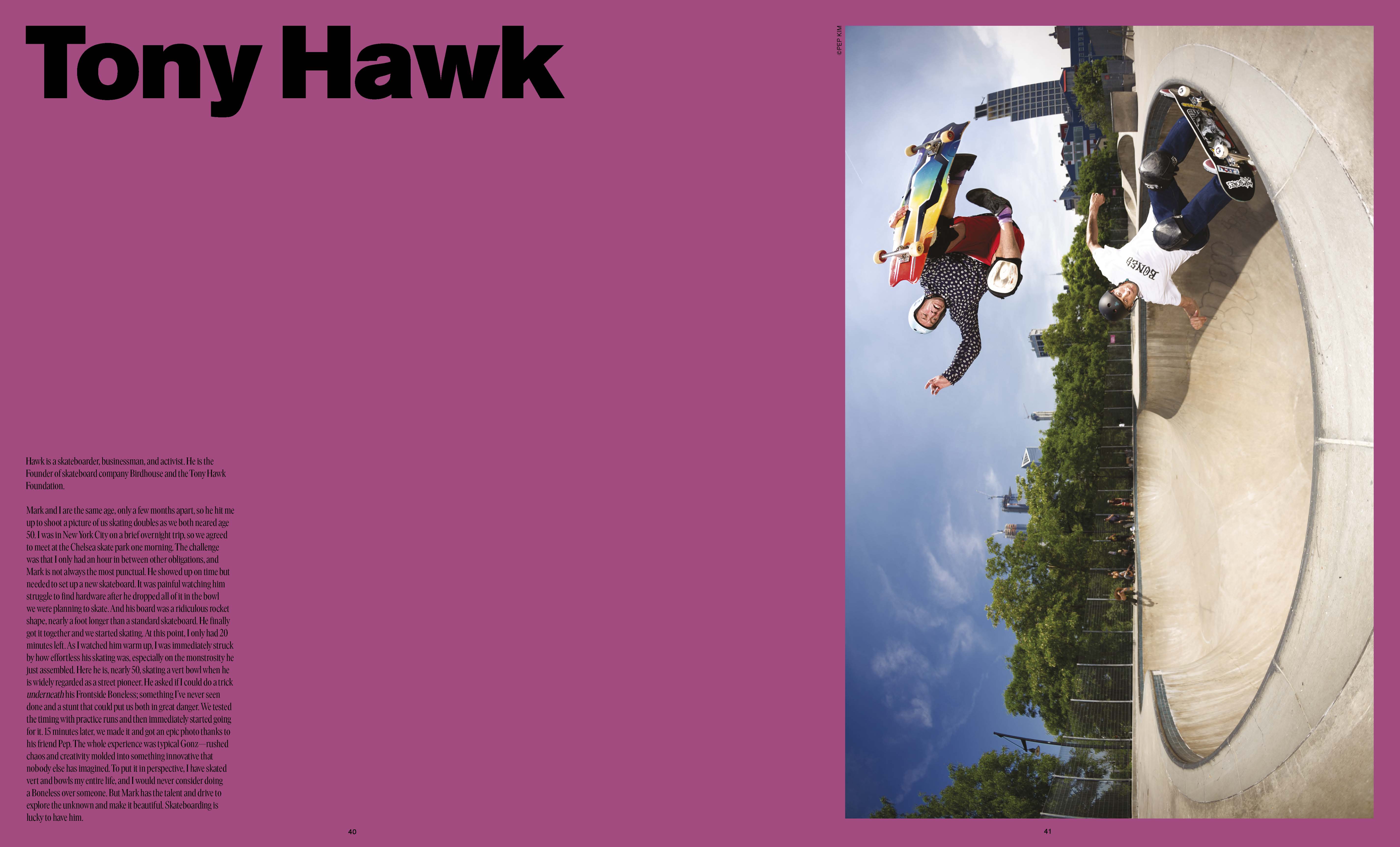 Tony Hawk and Mark Gonzales.Tony Hawk and Mark Gonzales.