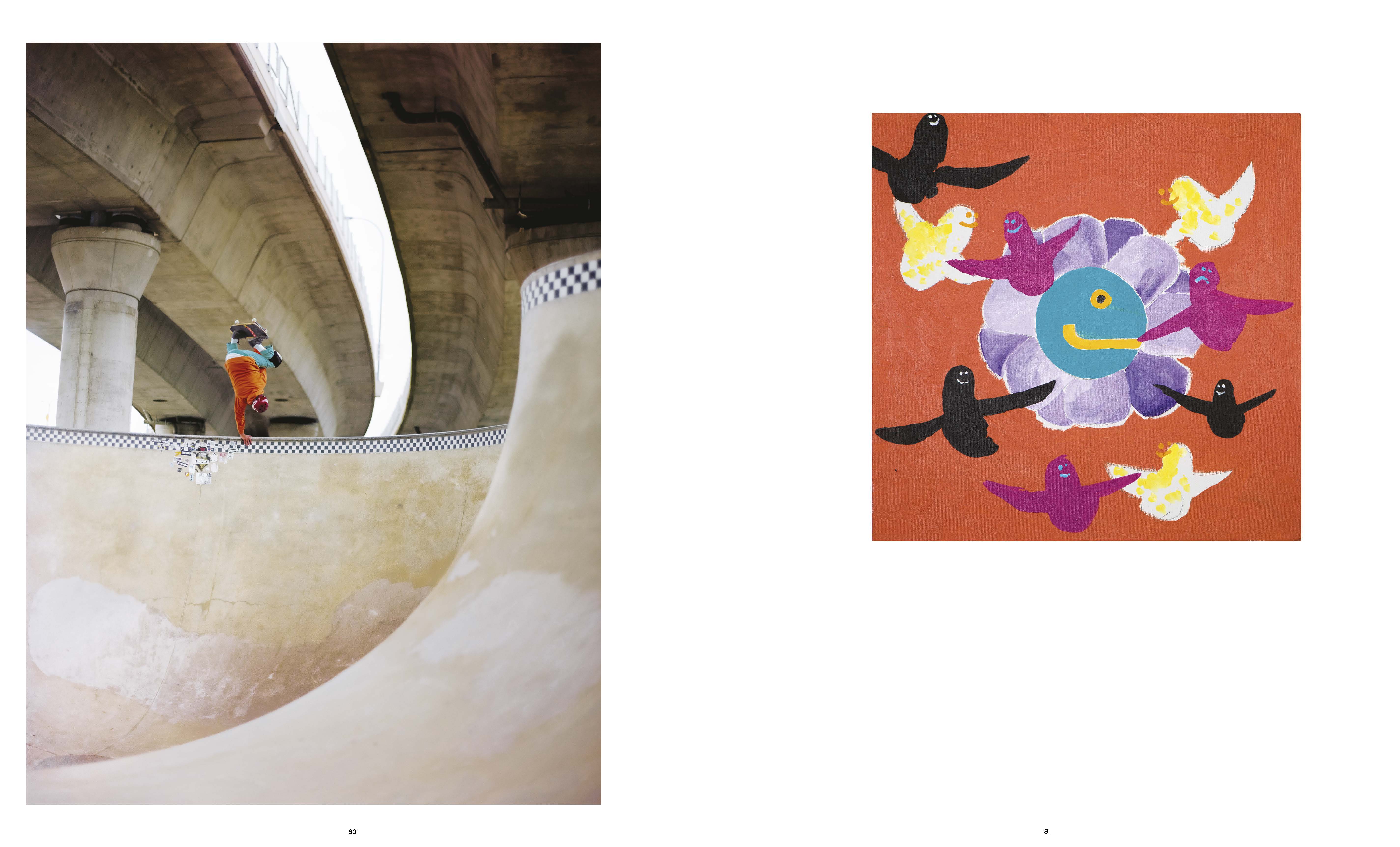 Mark Gonzales, Eggplant.