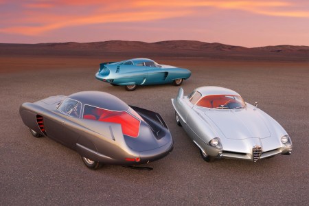 Why a “Once-in-a-Generation” Trio of Alfa Romeos Is Being Sold at an Art Auction