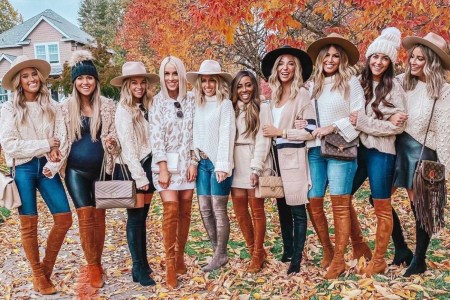 Time to break out those knee-high suede boots.