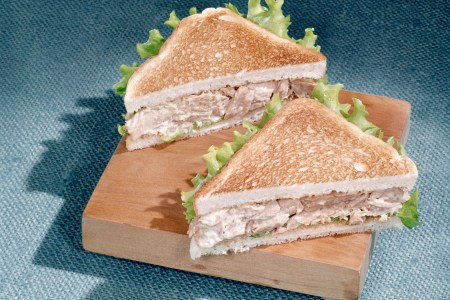 This ain't Julia Child's tuna fish sandwich (but it looks pretty good)