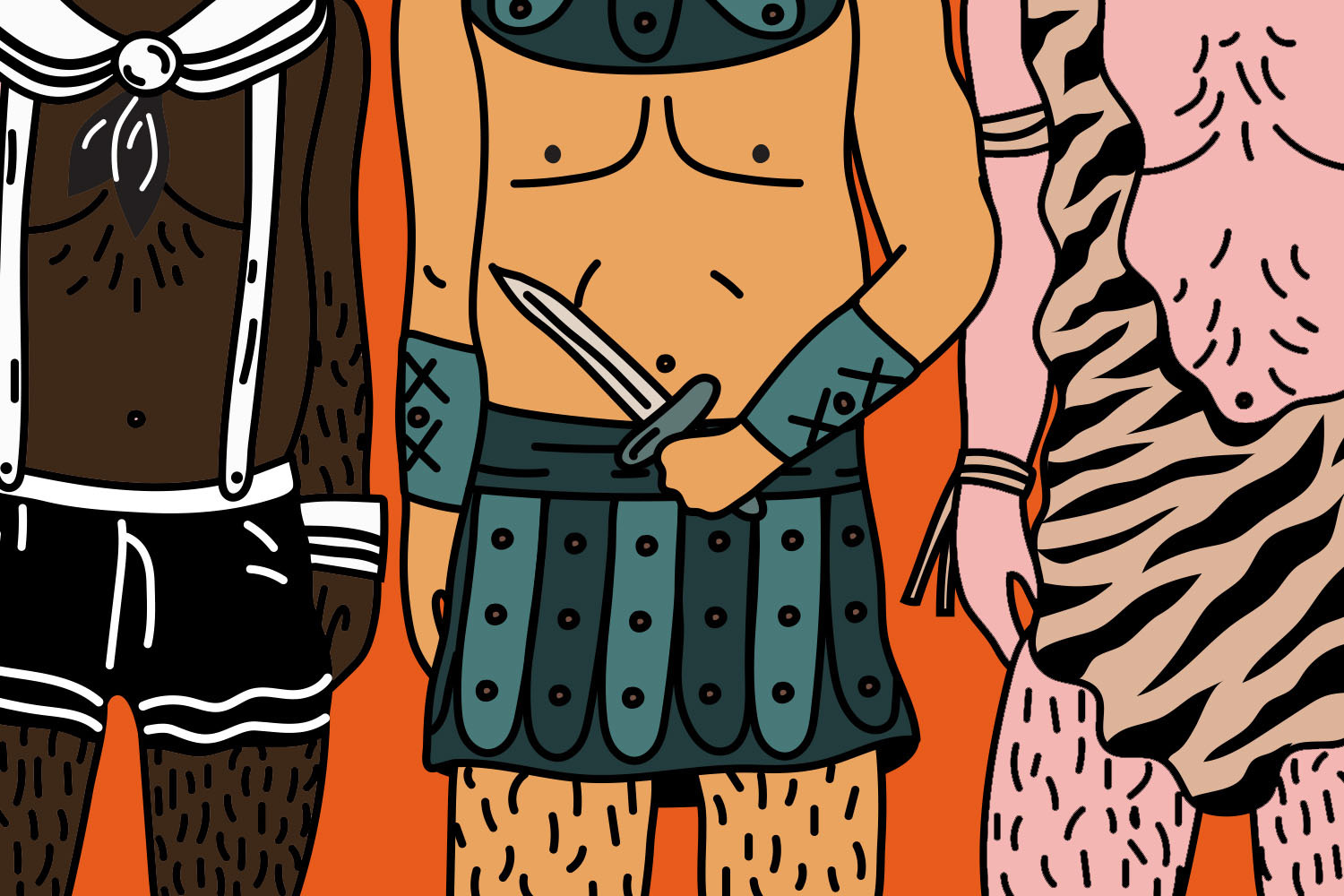 sexy costumes men