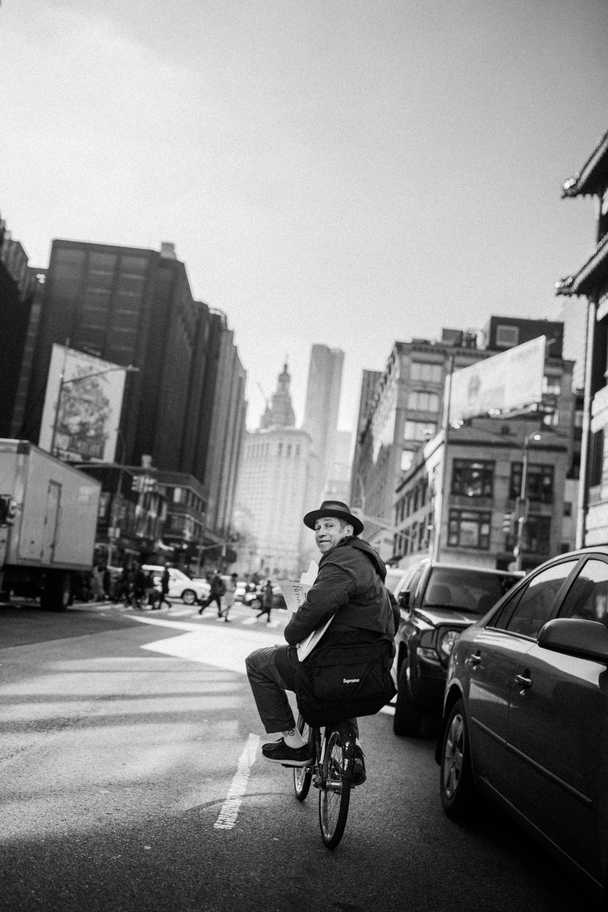 Mark Gonzales, Bike ride.