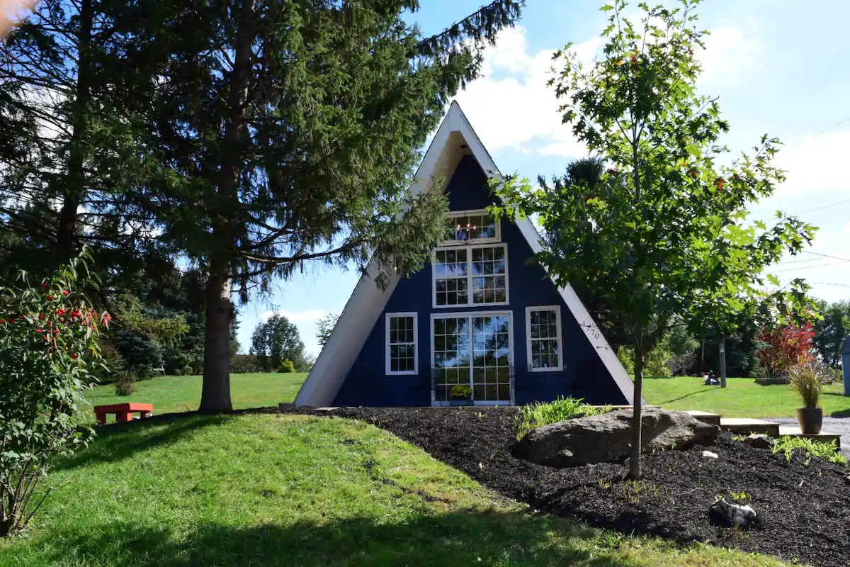 A-frame house