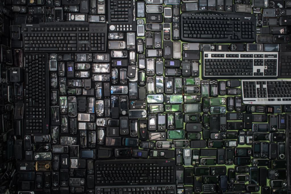 Discarded phones