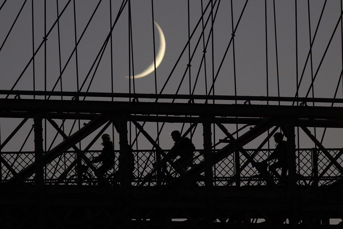 brooklyn bridge biking