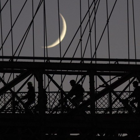 brooklyn bridge biking