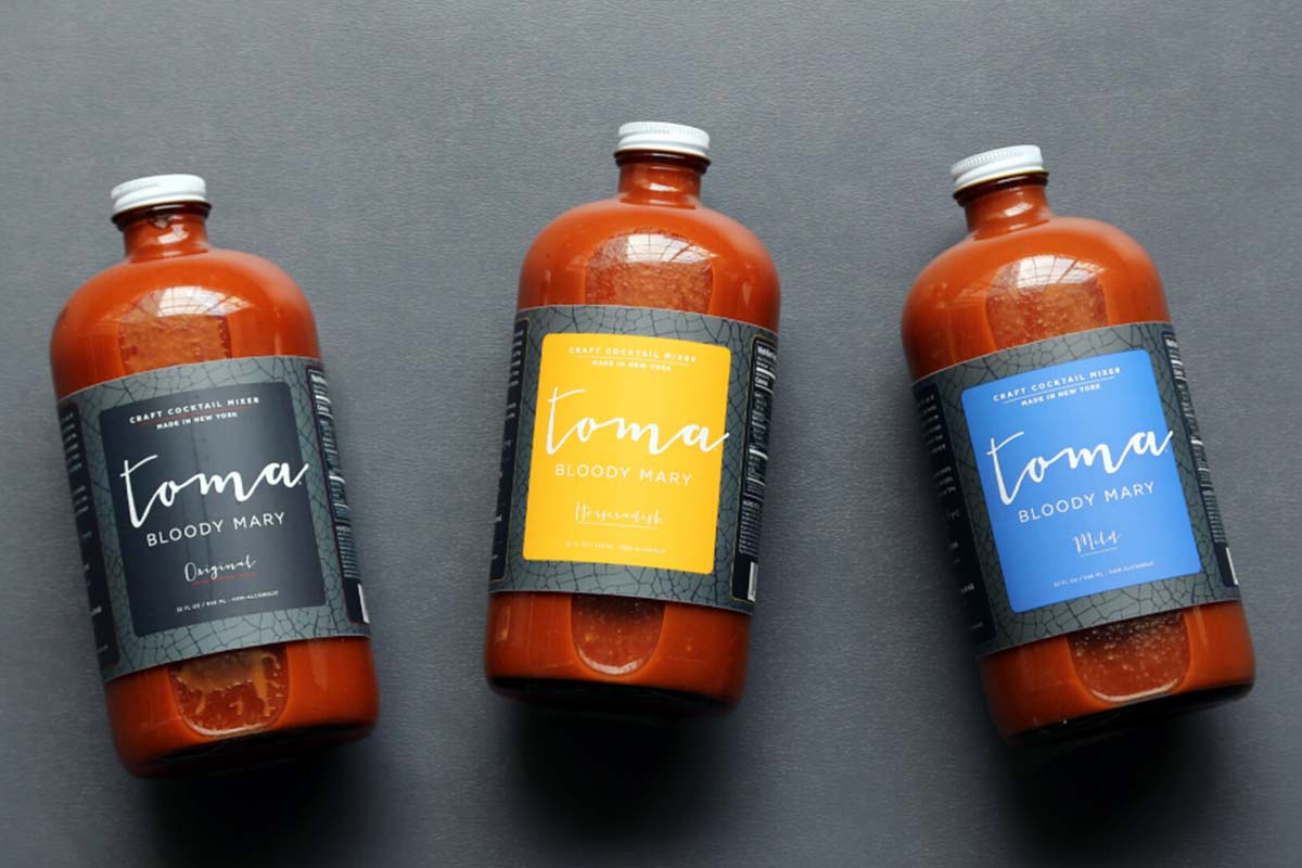Toma Bloody Mary cocktail mixer