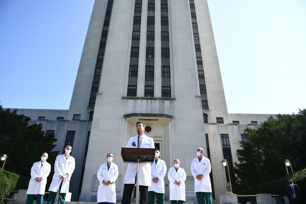 Walter Reed press conference