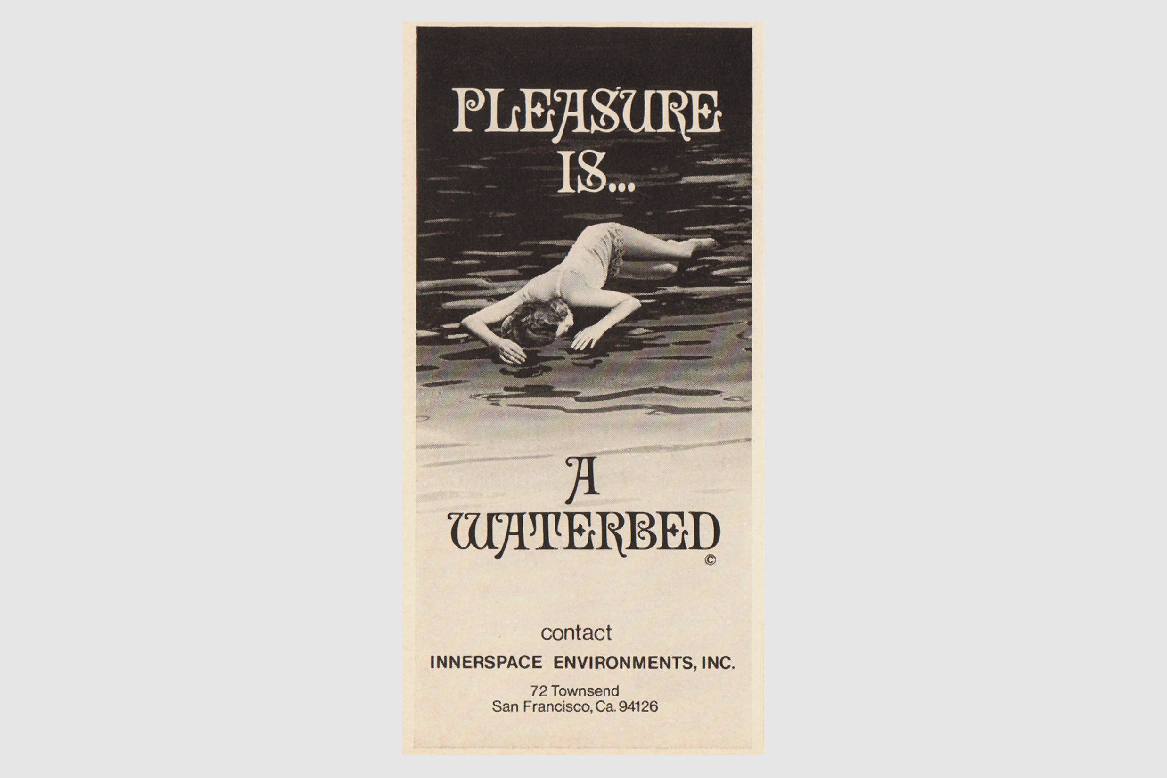 water bed ad playboy