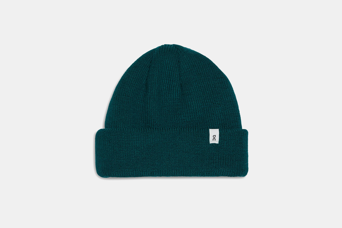on running merino beanie