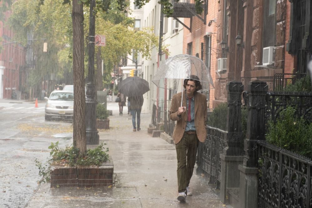 a rainy day in new york