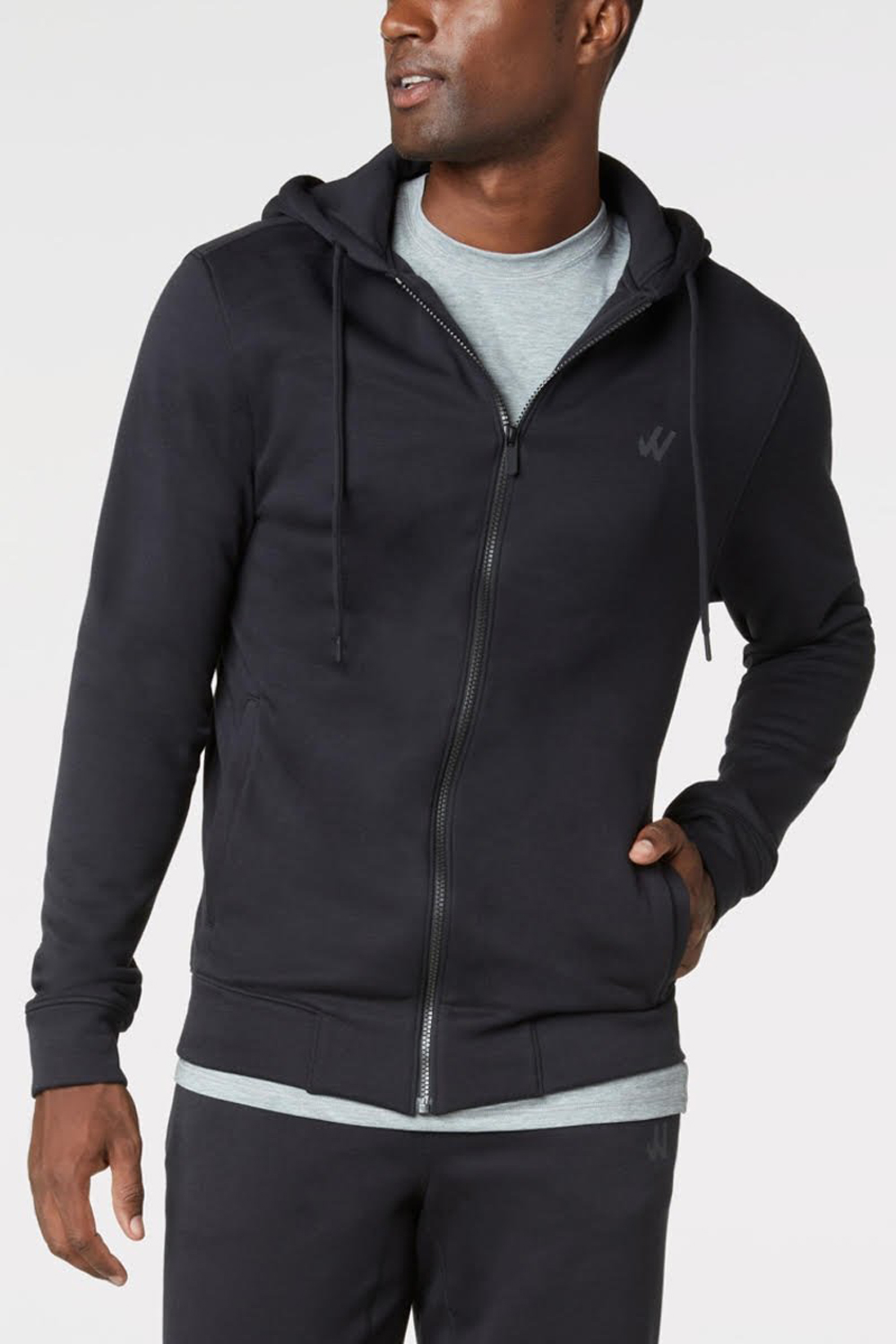 willy california zip up hoodie athleisure