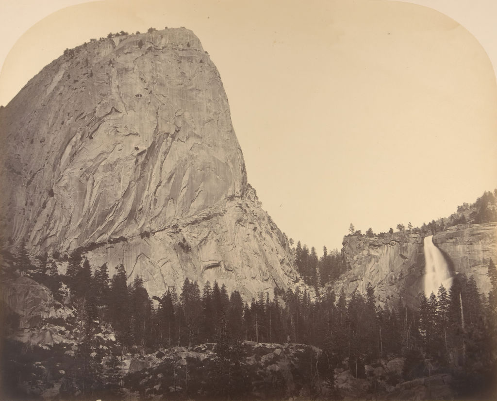 Mt Broderick And Nevada Fall Fall = 700 Ft