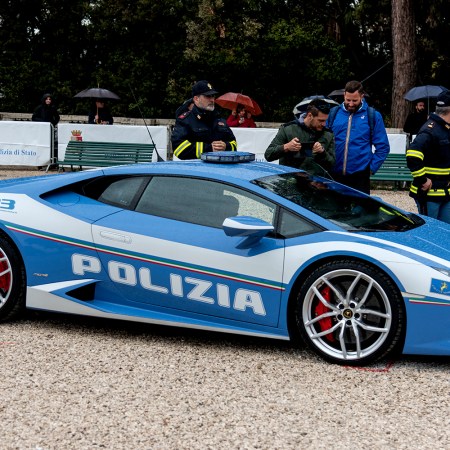 Italian police Lamborghini Huracan