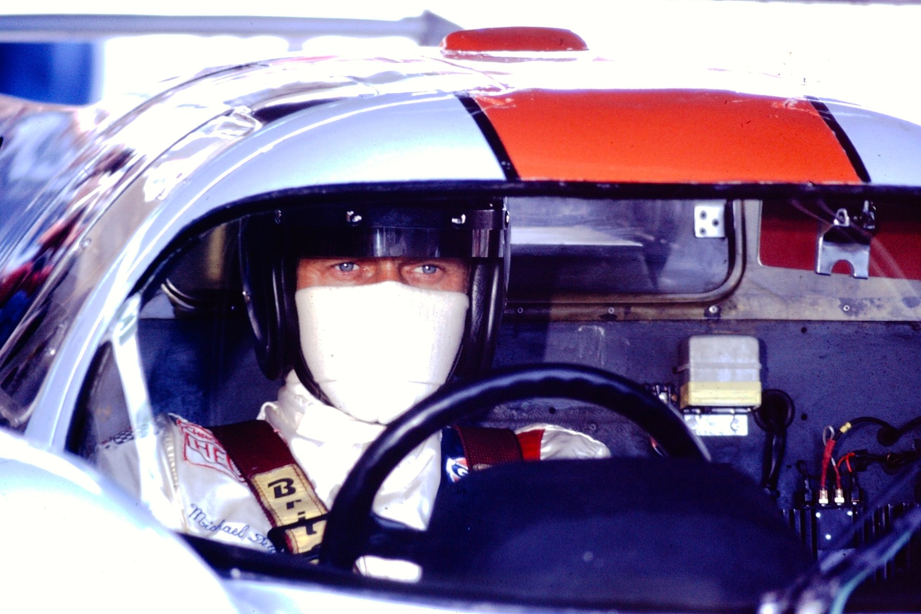 “<em>Le Mans</em> (1971) had been marinating inside of McQueen’s head for a good decade (he originally wanted French actress Brigette Bardot to co-star), and he waited patiently until he had ‘the juice’ to get it off the starting grid,” Terrill says. “He not only wanted to show his love and admiration for the sport, but introduce it to the masses. Today it is considered the most authentic racing picture in motion picture history.”