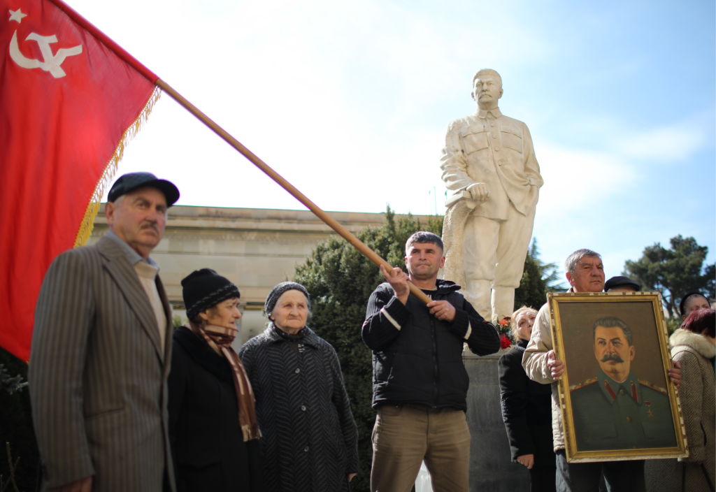 Events mark Stalin's 66th death anniversary in Gori, Georgia