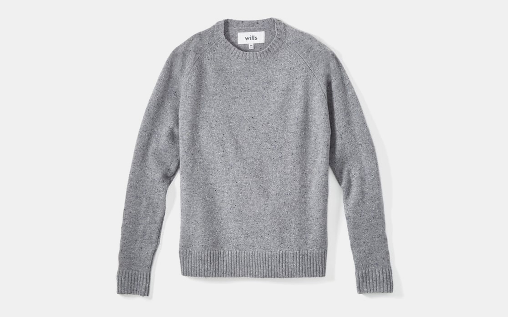 Wills Speckled Merino Crewneck