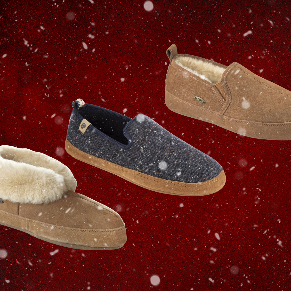 acorn slippers