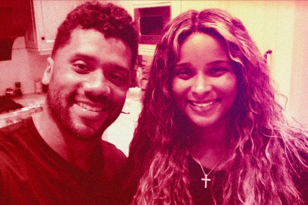 Russell Wilson and Ciara