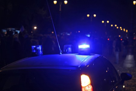 police car