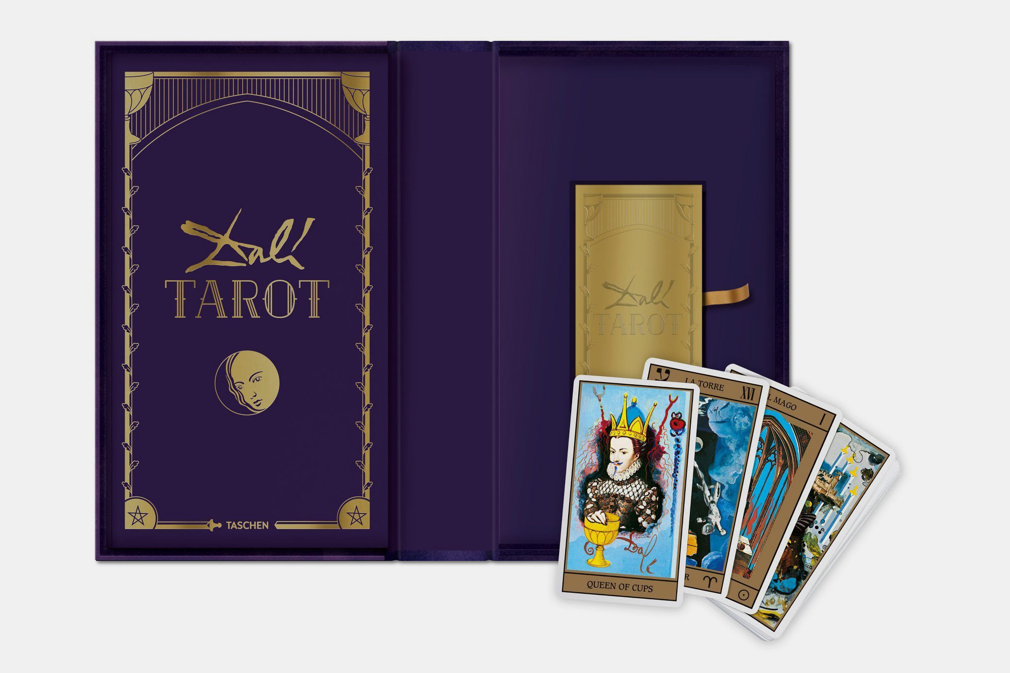 taschen dali tarot card set