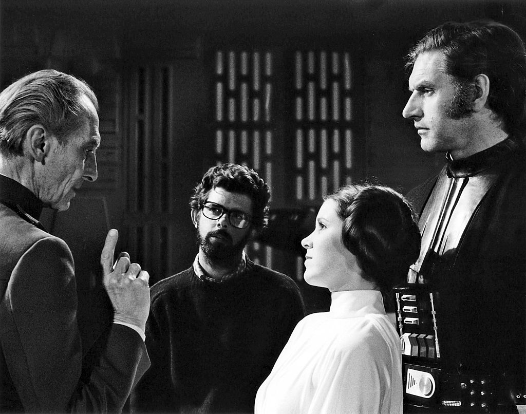 On the set of Star Wars: Episode IV - A New Hope