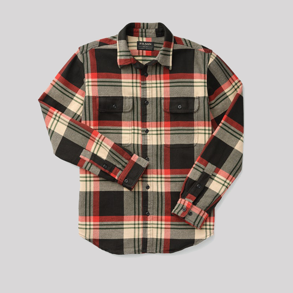 filson vintage flannel work shirt