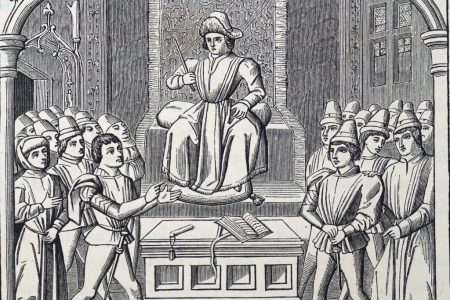 A judicial duel.