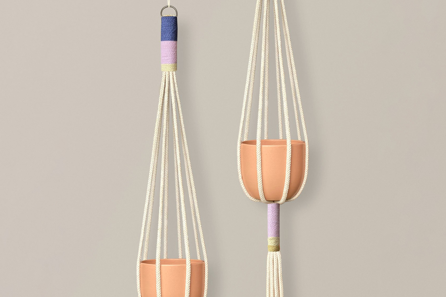 macrame plant hanger the sill