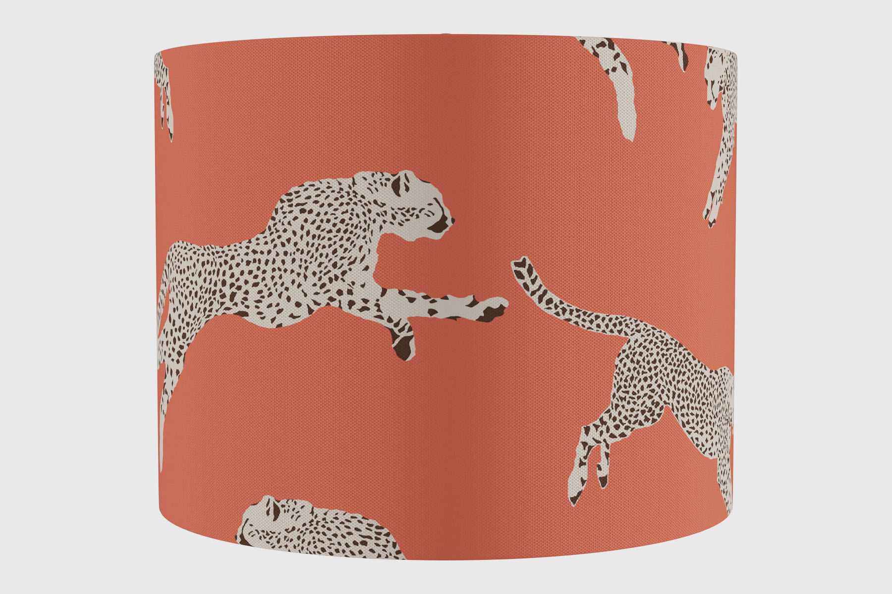 the inside cheetah lamp shade