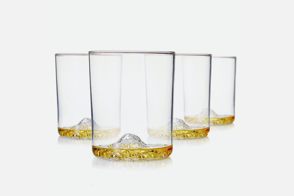 Whiskey Peaks Grand Tetons (Set of 4)