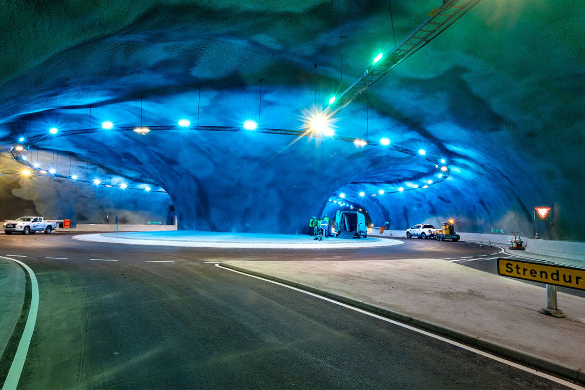 faroe islands tunnel