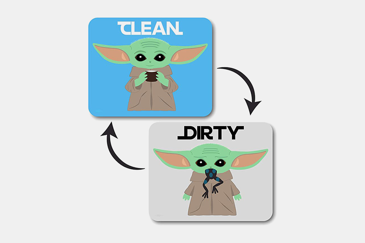 brothers bench baby yoda dishwasher