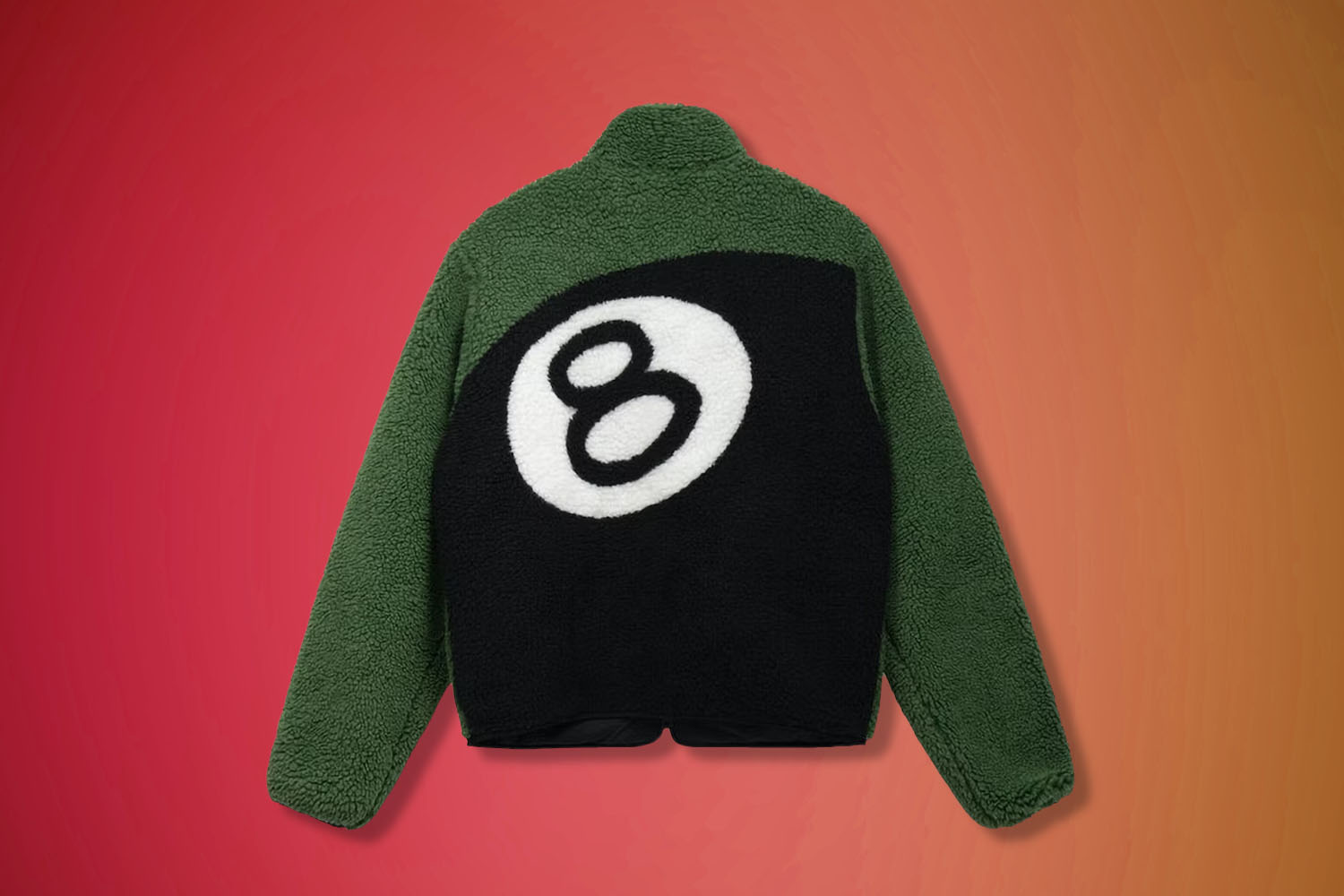Stüssy 8 Ball Fleece Reversible Jacket