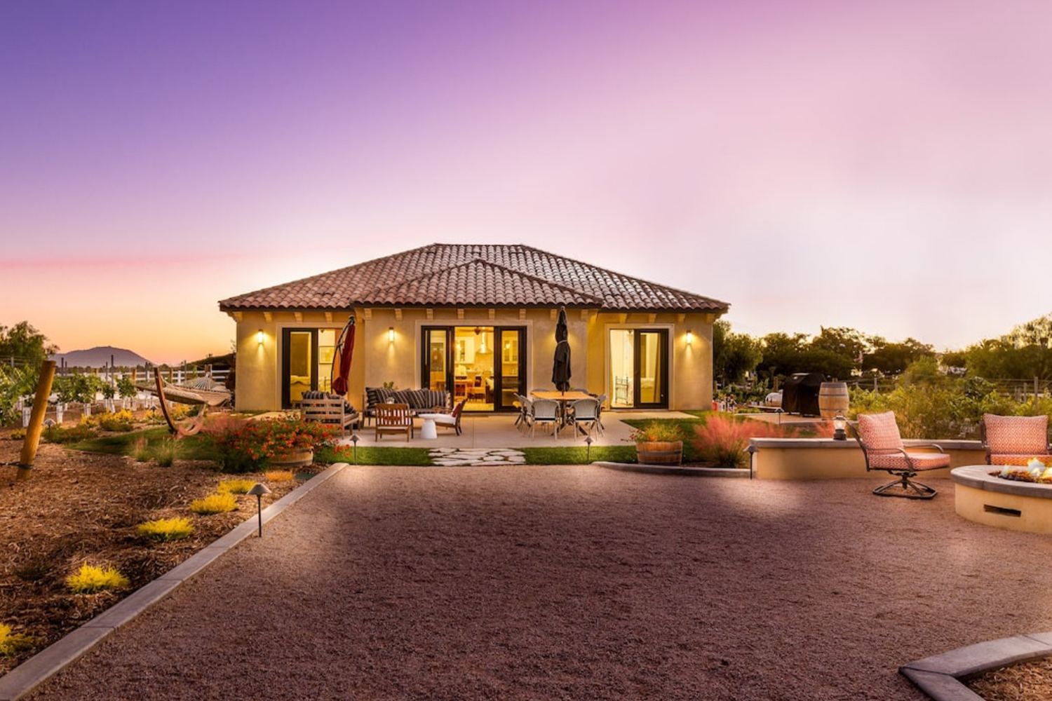 The Calle Cabernet Vineyard Retreat San Diego California
