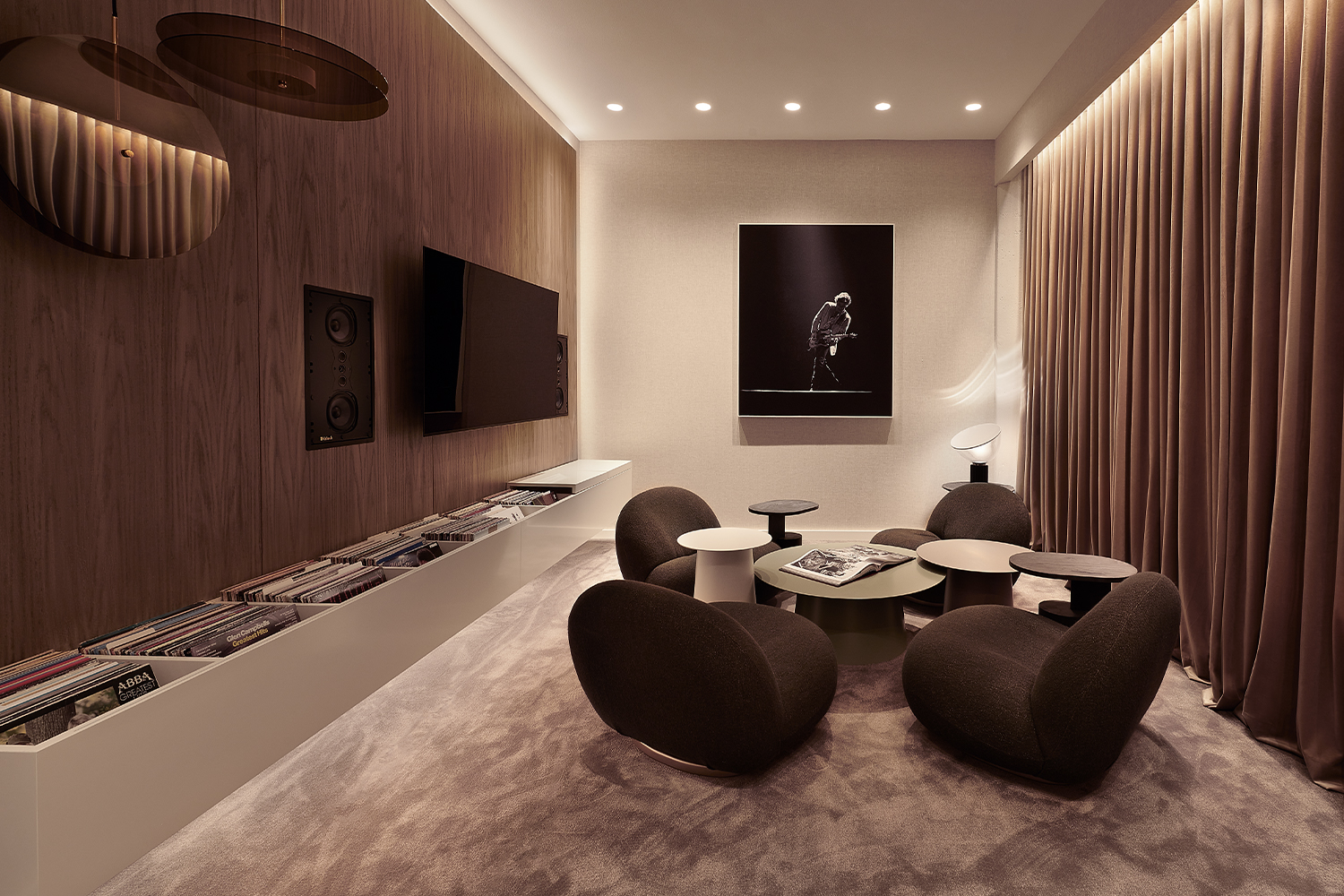 The listening room