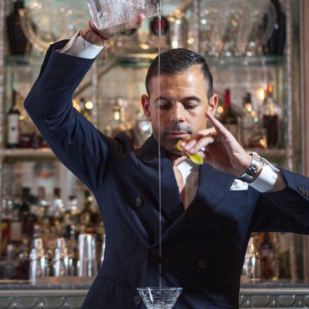 Agostino Peronne, the Connaught bar’s Director of Mixology